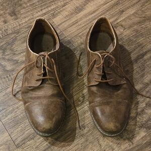 St. John's Bay Brown Leather Men's Derbys